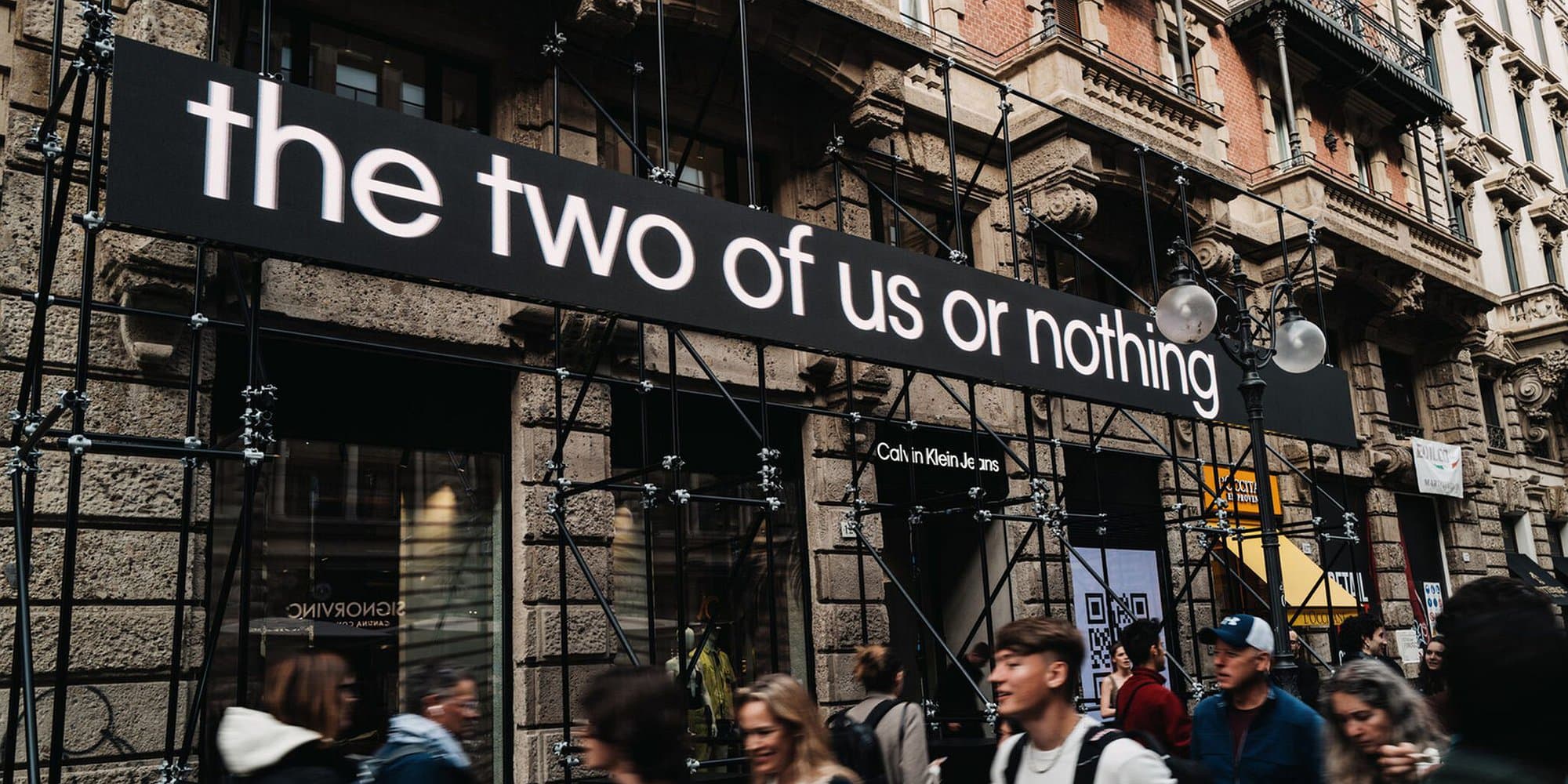 Opening Flagship Store Via Dante