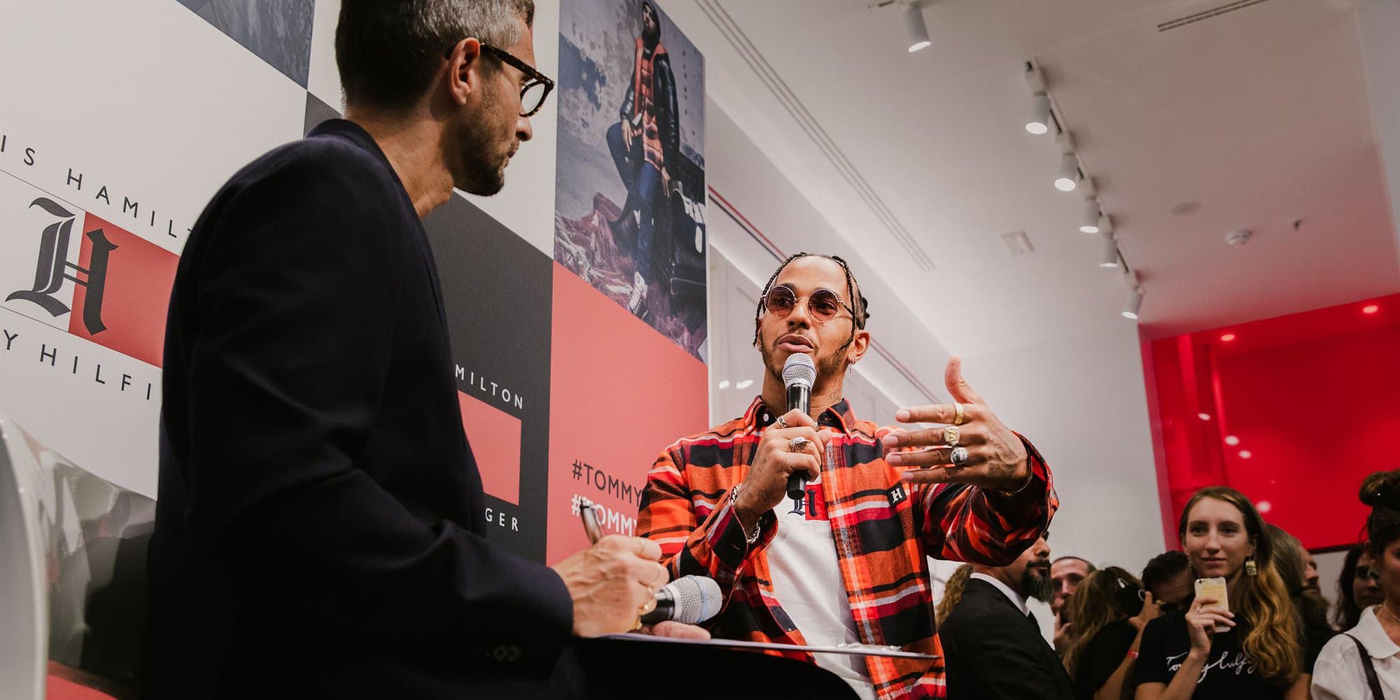 Flagship Store Opening with Lewis Hamilton